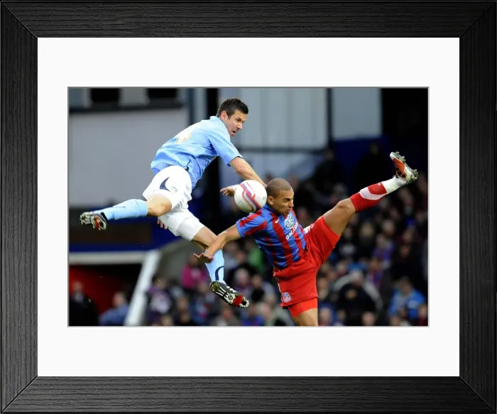 Framed Print : Clash at Selhurst Park: Vaughan vs. Wood in Npower Championship Showdown between Crystal Palace and Coventry City Framed Print : Clash at Selhurst Park: Vaughan vs. Wood in Npower Championship Showdown between Crystal Palace and Coventry City