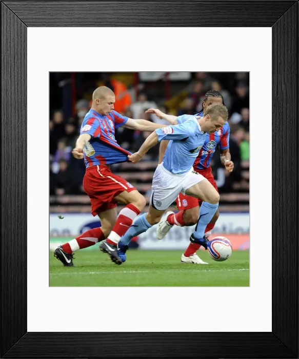 Framed Print : Coventry City vs. Crystal Palace: A Battle in the Npower Championship - Gary McSheffrey vs. Alex Marrow at Selhurst Park Framed Print : Coventry City vs. Crystal Palace: A Battle in the Npower Championship - Gary McSheffrey vs. Alex Marrow at Selhurst Park