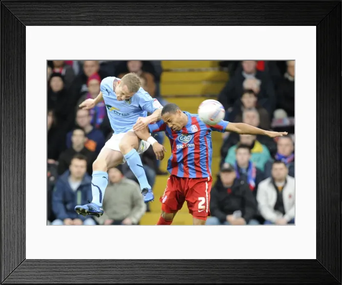 Framed Print : Battle for Supremacy: McSheffrey vs. Clyne in the Sky-Blue and Red of Coventry City vs. Crystal Palace (Npower Championship, 13-11-2010) Framed Print : Battle for Supremacy: McSheffrey vs. Clyne in the Sky-Blue and Red of Coventry City vs. Crystal Palace (Npower Championship, 13-11-2010)