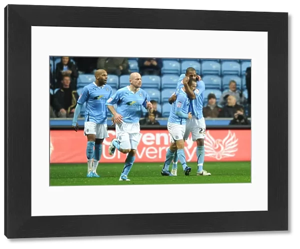 Coventry City's Michael Doyle Scores the Winning Goal Against Burnley in Npower Championship (Nov 20, 2010, Ricoh Arena)