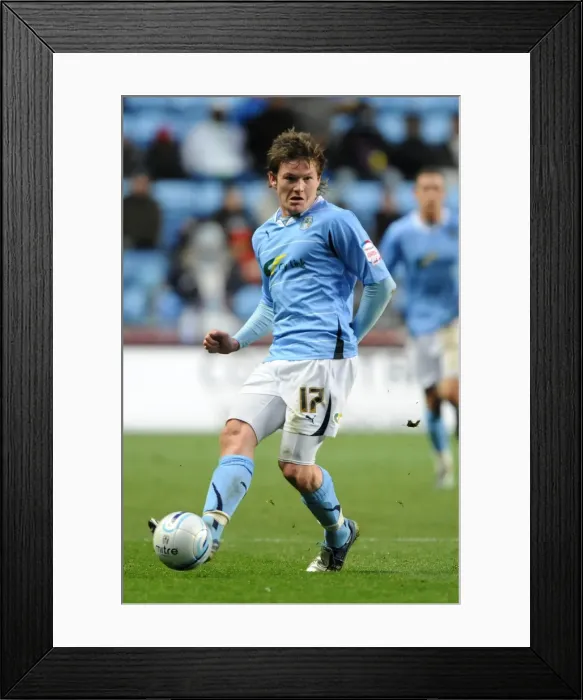 Framed Print : Coventry City vs Middlesbrough: Aron Gunnarsson at Ricoh Arena (Npower Championship, 04-12-2010) Framed Print : Coventry City vs Middlesbrough: Aron Gunnarsson at Ricoh Arena (Npower Championship, 04-12-2010)