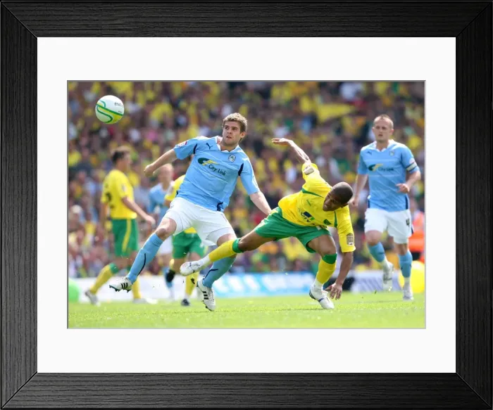 Framed Print : npower Football League Championship - Norwich City v Coventry City - Carrow Road Framed Print : npower Football League Championship - Norwich City v Coventry City - Carrow Road