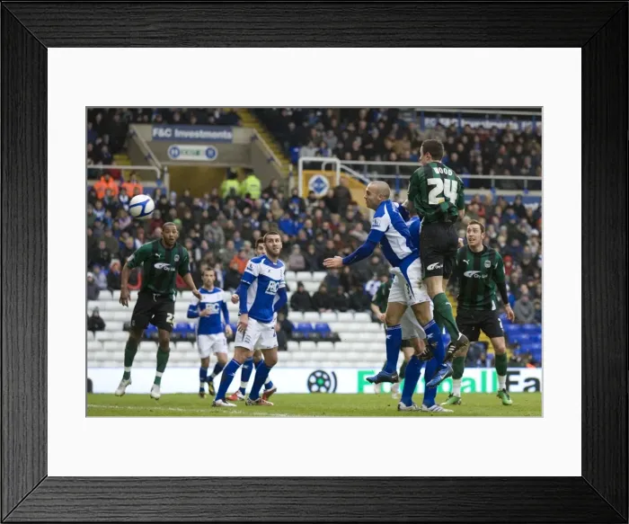 Framed Print : Richard Wood Scores the Game-Winning Goal for Coventry City against Birmingham in FA Cup Fourth Round (January 29, 2011) Framed Print : Richard Wood Scores the Game-Winning Goal for Coventry City against Birmingham in FA Cup Fourth Round (January 29, 2011)