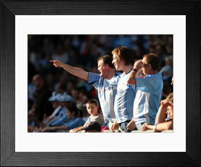 Framed Print : Coventry City vs Middlesbrough: Passionate Fans in the Stands - Ricoh Arena, Championship Framed Print : Coventry City vs Middlesbrough: Passionate Fans in the Stands - Ricoh Arena, Championship