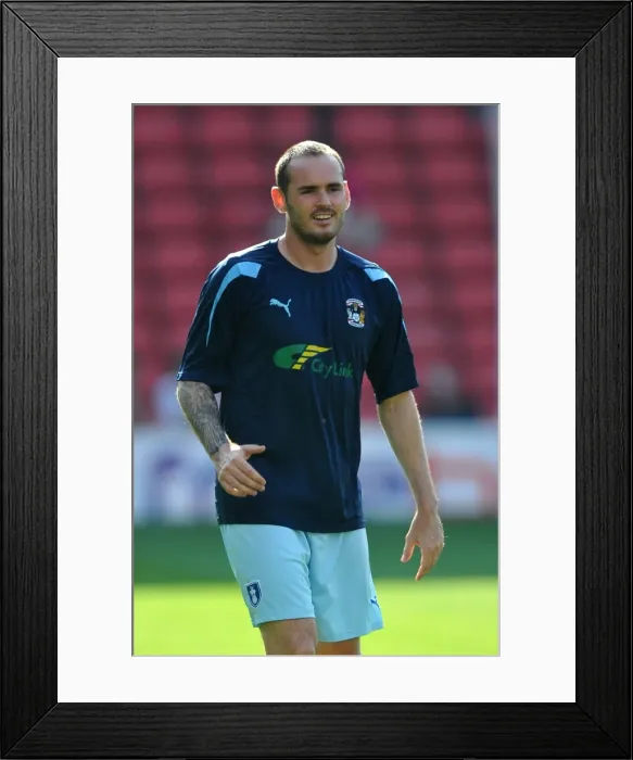 Framed Print : Coventry City FC: David Bell's Pre-Match Routine at Oakwell Stadium vs Barnsley (Npower Championship, 01-10-2011) Framed Print : Coventry City FC: David Bell's Pre-Match Routine at Oakwell Stadium vs Barnsley (Npower Championship, 01-10-2011)