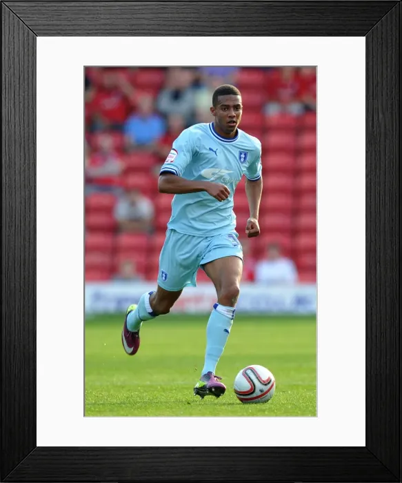 Framed Print : Coventry City's Cyrus Christie at Oakwell Stadium: Npower Championship Clash Against Barnsley (2011) Framed Print : Coventry City's Cyrus Christie at Oakwell Stadium: Npower Championship Clash Against Barnsley (2011)