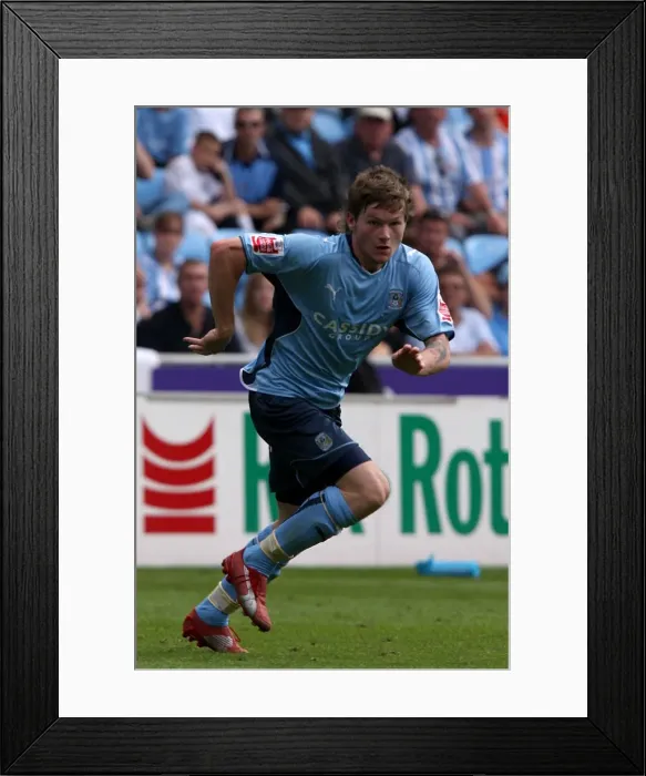 Framed Print : Coventry City vs Ipswich Town: Aron Gunnarsson at Ricoh Arena - Championship Clash (09-08-2009) Framed Print : Coventry City vs Ipswich Town: Aron Gunnarsson at Ricoh Arena - Championship Clash (09-08-2009)