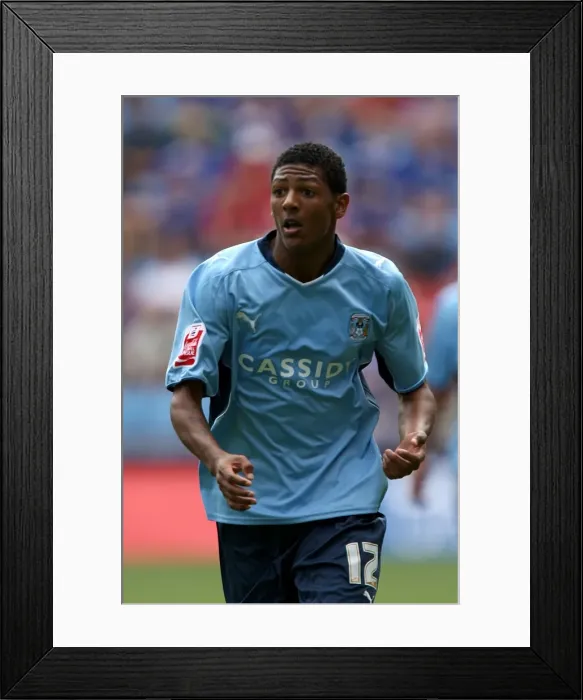 Framed Print : Patrick Van Aanholt in Action: Coventry City vs Ipswich Town, Championship Match at Ricoh Arena (09-08-2009) Framed Print : Patrick Van Aanholt in Action: Coventry City vs Ipswich Town, Championship Match at Ricoh Arena (09-08-2009)