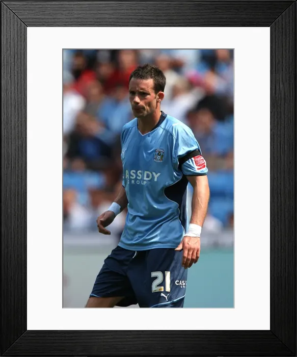 Framed Print : Coventry City vs Ipswich Town: Michael McIndoe in Action at the Ricoh Arena - Championship Match (09-08-2009) Framed Print : Coventry City vs Ipswich Town: Michael McIndoe in Action at the Ricoh Arena - Championship Match (09-08-2009)