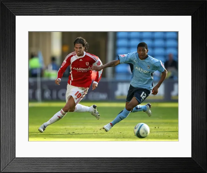 Framed Print : Chasing Glory: Coventry City vs. Middlesbrough in the Coca-Cola Football League Championship (2009) Framed Print : Chasing Glory: Coventry City vs. Middlesbrough in the Coca-Cola Football League Championship (2009)