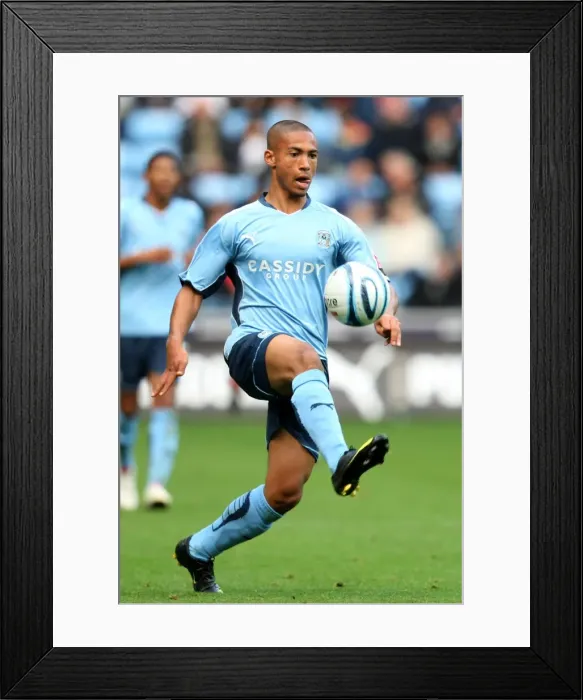 Framed Print : Jordan Clarke in Action: Coventry City vs. West Bromwich Albion - Championship Match (24-10-2009, Ricoh Arena) Framed Print : Jordan Clarke in Action: Coventry City vs. West Bromwich Albion - Championship Match (24-10-2009, Ricoh Arena)