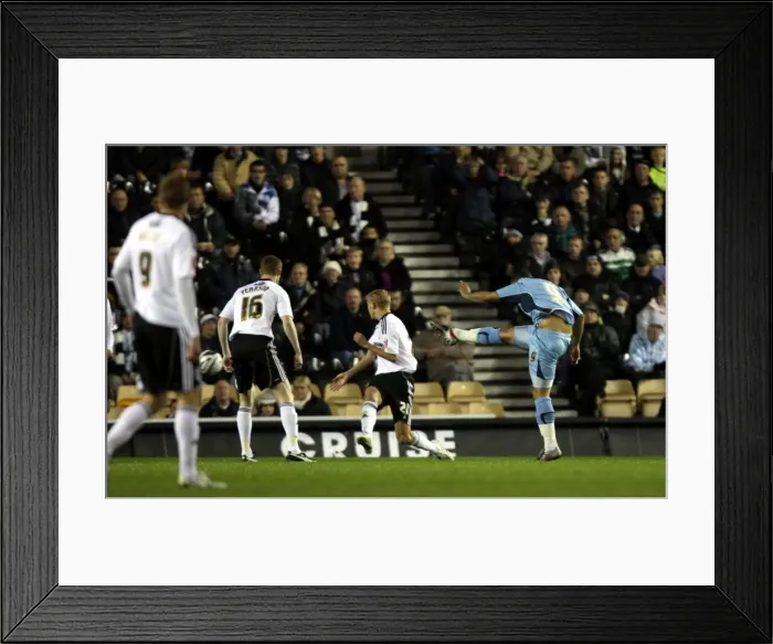 Framed Print : Coca-Cola Football League Championship - Derby County v Coventry City - Pride Park Stadium Framed Print : Coca-Cola Football League Championship - Derby County v Coventry City - Pride Park Stadium