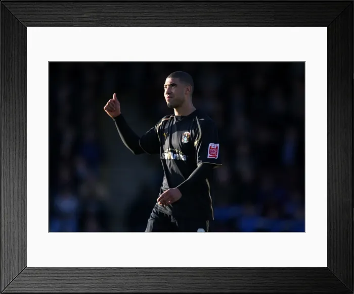 Framed Print : Leon Best's Stunner: Coventry City's Winning Goal vs. Scunthorpe United (Championship, 06-12-2009) Framed Print : Leon Best's Stunner: Coventry City's Winning Goal vs. Scunthorpe United (Championship, 06-12-2009)