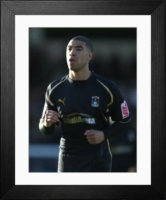 Framed Print : Leon Best's Stunning Goal: Coventry City Secures Victory Over Scunthorpe United in Championship Showdown (December 6, 2009) Framed Print : Leon Best's Stunning Goal: Coventry City Secures Victory Over Scunthorpe United in Championship Showdown (December 6, 2009)