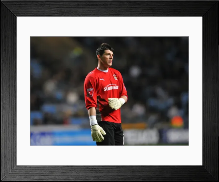 Framed Print : Keiren Westwood: Coventry City's Unyielding Guardian at the Ricoh Arena vs Newcastle United (Coca-Cola Football League Championship, 09-12-2009) Framed Print : Keiren Westwood: Coventry City's Unyielding Guardian at the Ricoh Arena vs Newcastle United (Coca-Cola Football League Championship, 09-12-2009)