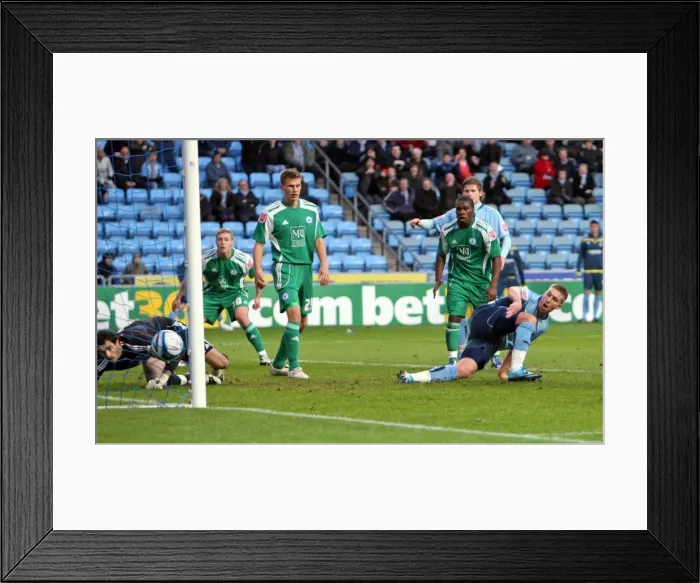 Framed Print : Coca-Cola Football League Championship - Coventry City v Peterborough United - Ricoh Arena