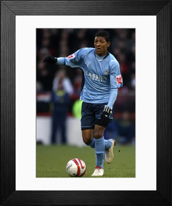 Framed Print : Patrick Van Aanholt in Action: Coventry City vs. Nottingham Forest, Championship Football League (28-12-2009) Framed Print : Patrick Van Aanholt in Action: Coventry City vs. Nottingham Forest, Championship Football League (28-12-2009)