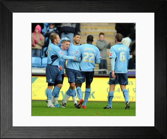 Framed Print : Coca-Cola Football League Championship - Coventry City v Barnsley - Ricoh Arena Framed Print : Coca-Cola Football League Championship - Coventry City v Barnsley - Ricoh Arena