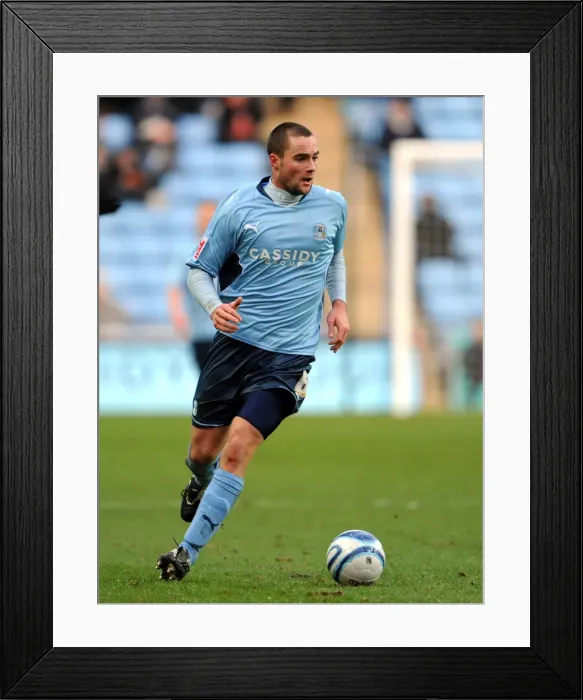 Framed Print : Coventry City vs Barnsley, Championship Clash: James McPake at Ricoh Arena (January 9, 2010) Framed Print : Coventry City vs Barnsley, Championship Clash: James McPake at Ricoh Arena (January 9, 2010)