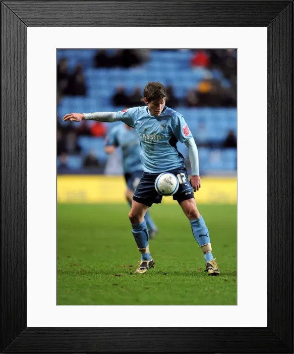 Framed Print : Coventry City vs Barnsley: Aron Gunnarsson at Ricoh Arena - Championship Clash (09-01-2010) Framed Print : Coventry City vs Barnsley: Aron Gunnarsson at Ricoh Arena - Championship Clash (09-01-2010)