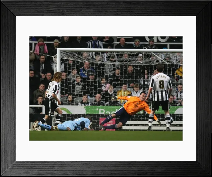 Framed Print : Clinton Morrison Scores the Opener: Coventry City at St James Park in Championship Clash vs Newcastle United (February 17, 2010) Framed Print : Clinton Morrison Scores the Opener: Coventry City at St James Park in Championship Clash vs Newcastle United (February 17, 2010)