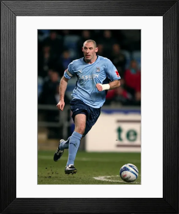 Framed Print : Coventry City vs Cardiff City: Championship Showdown at Ricoh Arena - Stephen Wright in Action (16-03-2010) Framed Print : Coventry City vs Cardiff City: Championship Showdown at Ricoh Arena - Stephen Wright in Action (16-03-2010)
