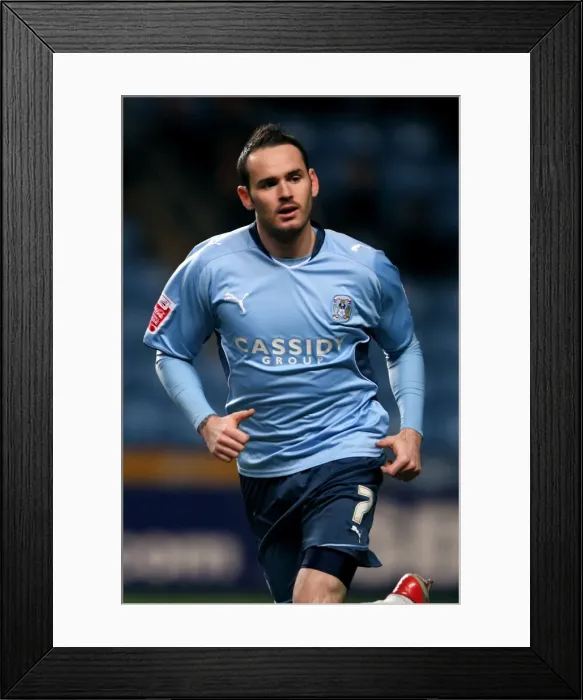 Framed Print : Coventry City vs Cardiff City: Championship Clash at Ricoh Arena (16-03-2010)