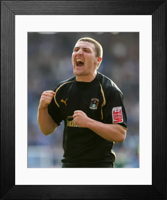 Framed Print : Gary Deegan's Equalizer: Coventry City's Dramatic Comeback at Leicester City in the Championship Framed Print : Gary Deegan's Equalizer: Coventry City's Dramatic Comeback at Leicester City in the Championship