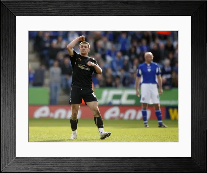 Framed Print : Gary Deegan's Equalizer: Coventry City vs. Leicester City in Coca-Cola Championship Framed Print : Gary Deegan's Equalizer: Coventry City vs. Leicester City in Coca-Cola Championship