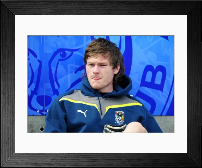 Framed Print : Gunnarsson's Battle: Leicester City vs. Coventry City in Championship Clash at The Walkers Stadium Framed Print : Gunnarsson's Battle: Leicester City vs. Coventry City in Championship Clash at The Walkers Stadium