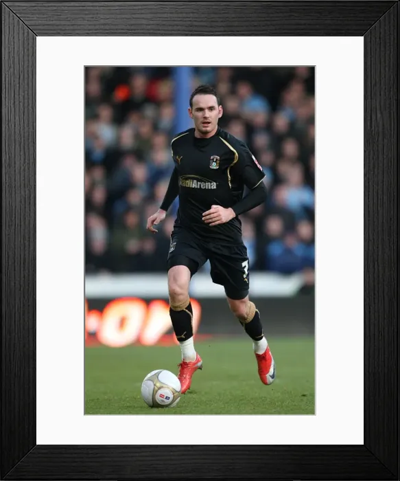 Framed Print : FA Cup Third Round: Coventry City vs Portsmouth at Fratton Park - David Bell's Action Shot Framed Print : FA Cup Third Round: Coventry City vs Portsmouth at Fratton Park - David Bell's Action Shot