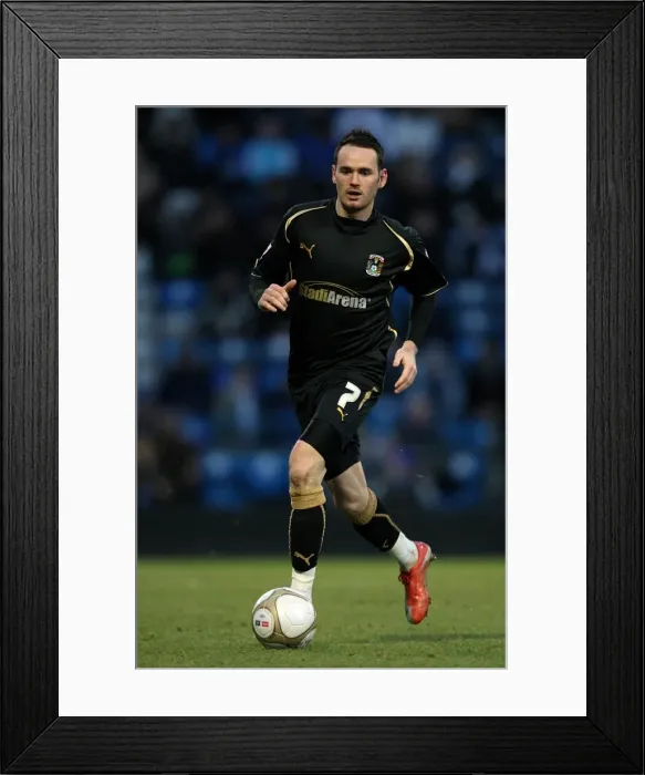 Framed Print : David Bell's Epic Action Moment: Coventry City vs Portsmouth in FA Cup Third Round at Fratton Park (02-01-2010) Framed Print : David Bell's Epic Action Moment: Coventry City vs Portsmouth in FA Cup Third Round at Fratton Park (02-01-2010)
