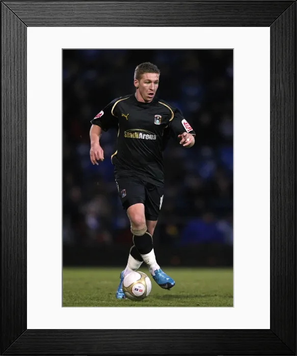 Framed Print : FA Cup Third Round: Freddy Eastwood's Thrilling Goal for Coventry City at Fratton Park Against Portsmouth (02-01-2010) Framed Print : FA Cup Third Round: Freddy Eastwood's Thrilling Goal for Coventry City at Fratton Park Against Portsmouth (02-01-2010)