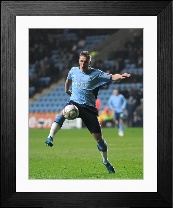 Framed Print : Coventry City's FA Cup Upset: Dramatic Victory Over Portsmouth Featuring Freddy Eastwood (12-01-2010) Framed Print : Coventry City's FA Cup Upset: Dramatic Victory Over Portsmouth Featuring Freddy Eastwood (12-01-2010)