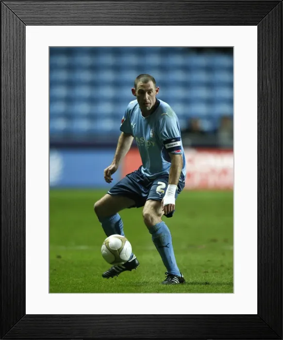 Framed Print : Stephen Wright in Action: Coventry City vs Portsmouth FA Cup Third Round Replay at Ricoh Arena Framed Print : Stephen Wright in Action: Coventry City vs Portsmouth FA Cup Third Round Replay at Ricoh Arena