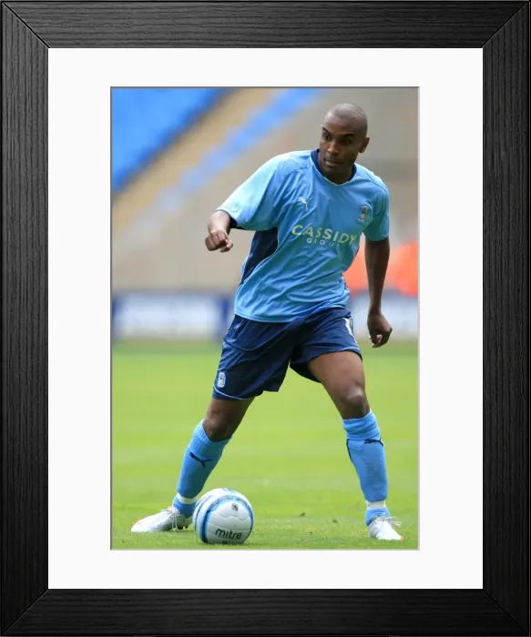 Framed Print : Coventry City vs Everton: Clinton Morrison at Ricoh Arena (Pre-Season Friendly, August 2, 2009) Framed Print : Coventry City vs Everton: Clinton Morrison at Ricoh Arena (Pre-Season Friendly, August 2, 2009)
