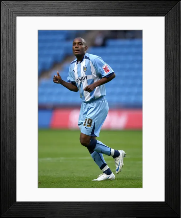 Framed Print : Clinton Morrison's Goal: Coventry City vs Aldershot Town in Carling Cup Round 1 at Ricoh Arena (August 13, 2008) Framed Print : Clinton Morrison's Goal: Coventry City vs Aldershot Town in Carling Cup Round 1 at Ricoh Arena (August 13, 2008)
