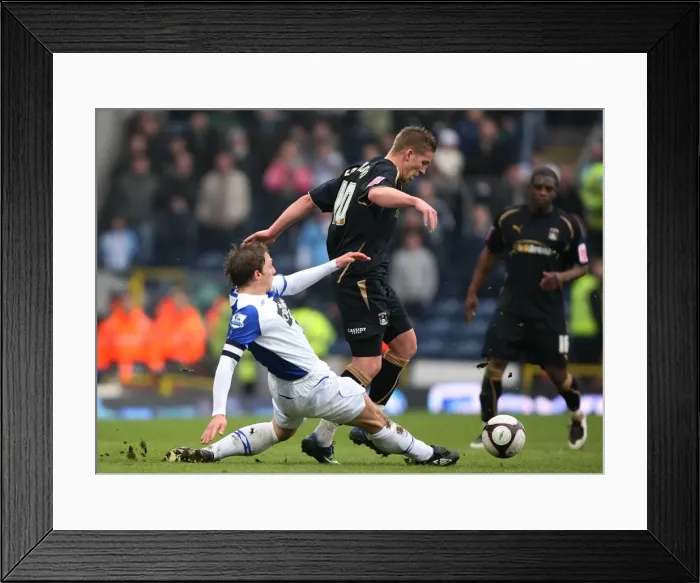 Framed Print : Fifth Round Battle: Warnock vs. Eastwood at Ewood Park - Coventry City vs. Blackburn Rovers, FA Cup 2009 Framed Print : Fifth Round Battle: Warnock vs. Eastwood at Ewood Park - Coventry City vs. Blackburn Rovers, FA Cup 2009