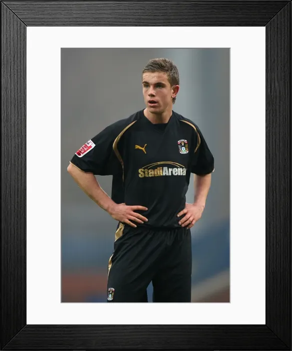 Framed Print : Jordan Henderson Leads Coventry City in FA Cup Fifth Round Clash against Blackburn Rovers at Ewood Park (February 14, 2009) Framed Print : Jordan Henderson Leads Coventry City in FA Cup Fifth Round Clash against Blackburn Rovers at Ewood Park (February 14, 2009)