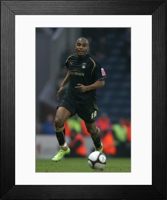 Framed Print : Clinton Morrison's Thrilling FA Cup Performance: Coventry City vs. Blackburn Rovers (Fifth Round, Ewood Park - 14-02-2009) Framed Print : Clinton Morrison's Thrilling FA Cup Performance: Coventry City vs. Blackburn Rovers (Fifth Round, Ewood Park - 14-02-2009)