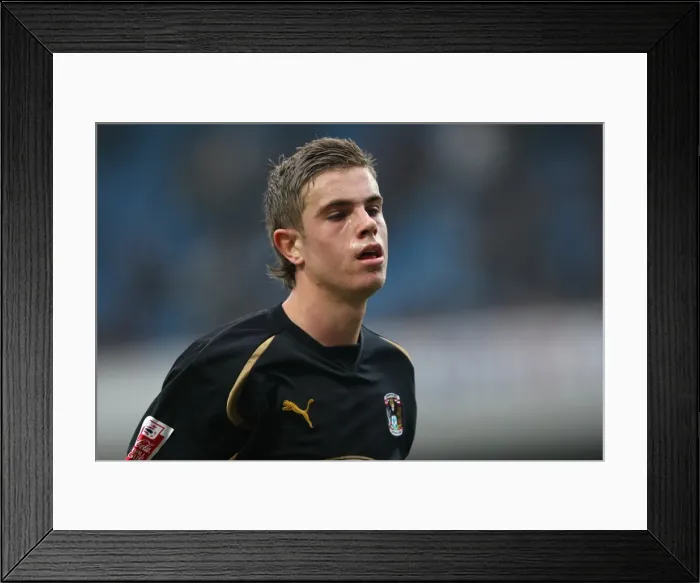 Framed Print : Jordan Henderson Leads Coventry City in FA Cup Battle at Blackburn Rovers (February 14, 2009) Framed Print : Jordan Henderson Leads Coventry City in FA Cup Battle at Blackburn Rovers (February 14, 2009)