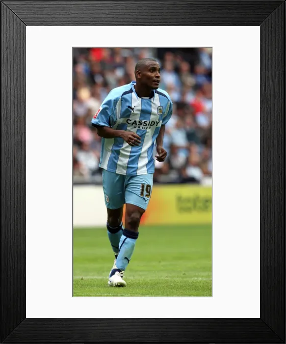 Framed Print : Clinton Morrison's Thrilling Goal: Coventry City vs. Norwich City in the Coca-Cola Championship at Ricoh Arena (09-08-2008) Framed Print : Clinton Morrison's Thrilling Goal: Coventry City vs. Norwich City in the Coca-Cola Championship at Ricoh Arena (09-08-2008)