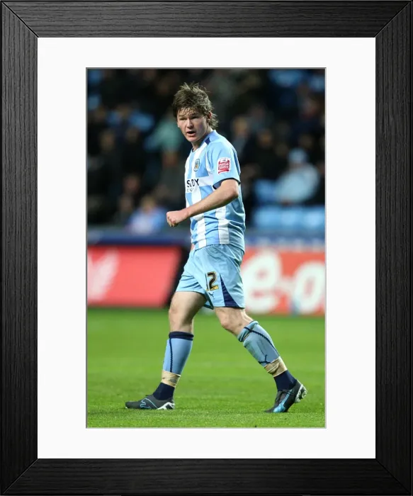 Framed Print : Aron Gunnarsson vs Southampton: Coventry City's Midfield Battle at Ricoh Arena (2008) - Coca-Cola Football Championship Framed Print : Aron Gunnarsson vs Southampton: Coventry City's Midfield Battle at Ricoh Arena (2008) - Coca-Cola Football Championship