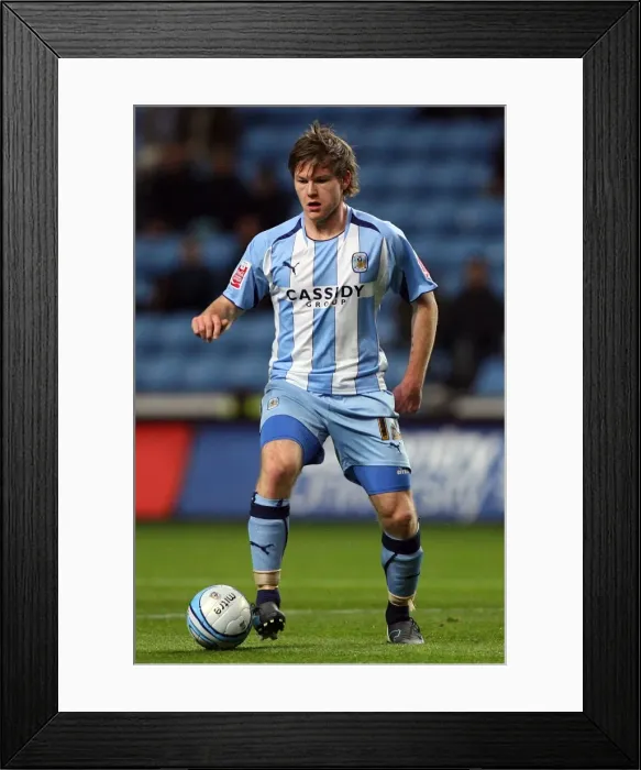 Framed Print : Coventry City vs Burnley, Championship Showdown: Aron Gunnarsson at Ricoh Arena (21-10-2008) Framed Print : Coventry City vs Burnley, Championship Showdown: Aron Gunnarsson at Ricoh Arena (21-10-2008)
