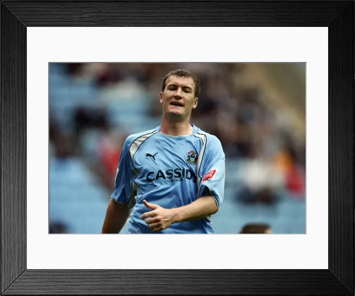 Framed Print : Coventry City vs Hull City: Kevin Kyle at Ricoh Arena - Championship Clash (18-08-2007)