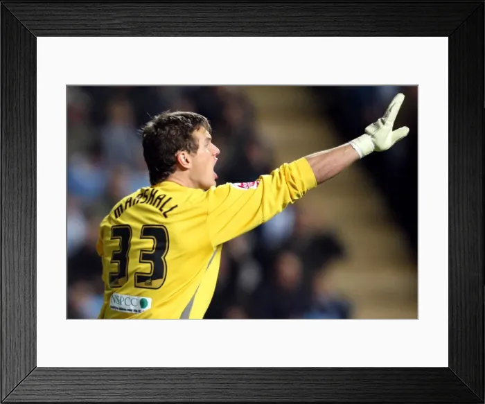 Framed Print : Coventry City vs. West Ham United in Carling Cup: A Showdown at Ricoh Arena - Andy Marshall, Coventry City's Guardian in Goal (October 30, 2007) Framed Print : Coventry City vs. West Ham United in Carling Cup: A Showdown at Ricoh Arena - Andy Marshall, Coventry City's Guardian in Goal (October 30, 2007)