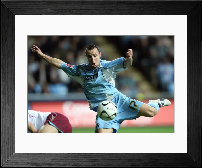 Framed Print : Michael Mifsud's Goal: Coventry City vs. West Ham United in Carling Cup Round 4 (October 30, 2007) - Ricoh Arena Framed Print : Michael Mifsud's Goal: Coventry City vs. West Ham United in Carling Cup Round 4 (October 30, 2007) - Ricoh Arena