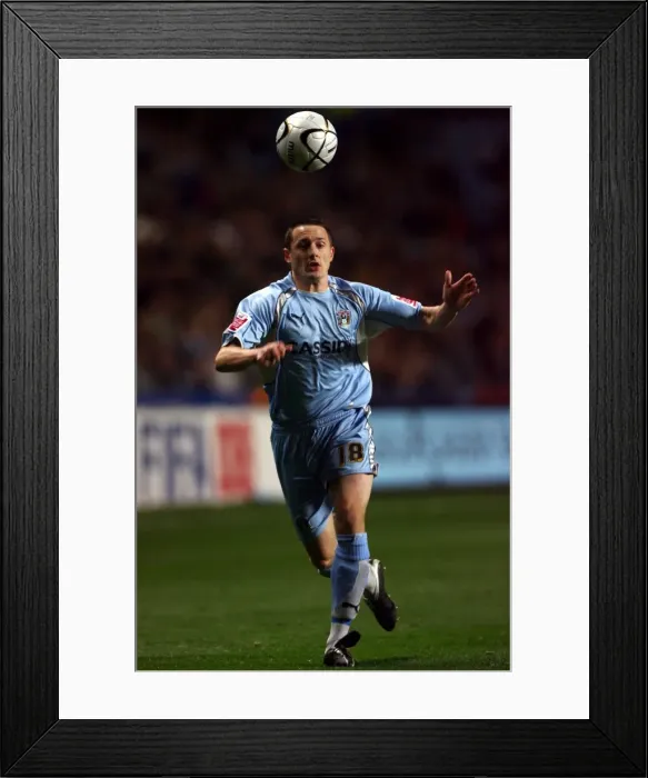 Framed Print : A Striking Moment: Coventry City vs. West Ham United in Carling Cup, October 30, 2007 Framed Print : A Striking Moment: Coventry City vs. West Ham United in Carling Cup, October 30, 2007