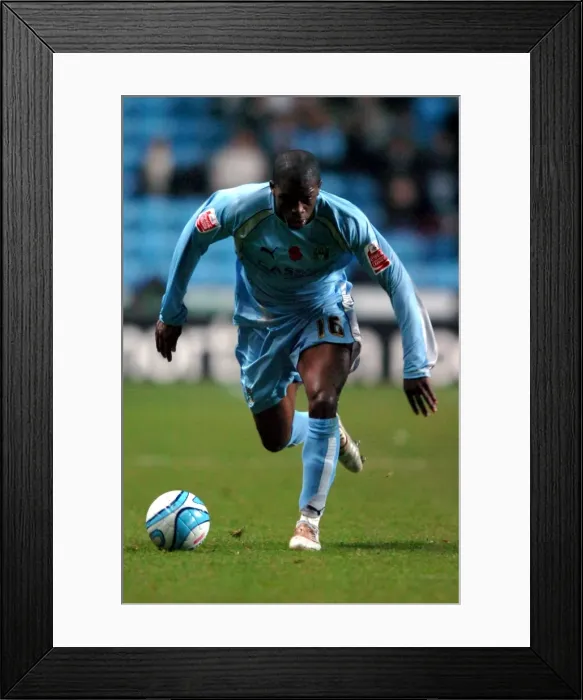 Framed Print : Isaac Osbourne in Action: Coventry City vs. West Bromwich Albion - Championship Match at Ricoh Arena (12-11-2007) Framed Print : Isaac Osbourne in Action: Coventry City vs. West Bromwich Albion - Championship Match at Ricoh Arena (12-11-2007)