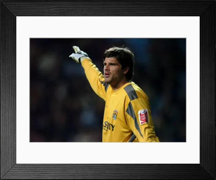 Framed Print : Dimitrios Konstantopoulos Stands Firm: Coventry City vs. West Bromwich Albion in Championship Showdown (12-11-2007) Framed Print : Dimitrios Konstantopoulos Stands Firm: Coventry City vs. West Bromwich Albion in Championship Showdown (12-11-2007)